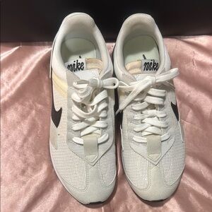 Nike‎ White and Black Classic Sneakers Nike Air Max Pre-Day White Photon Dust